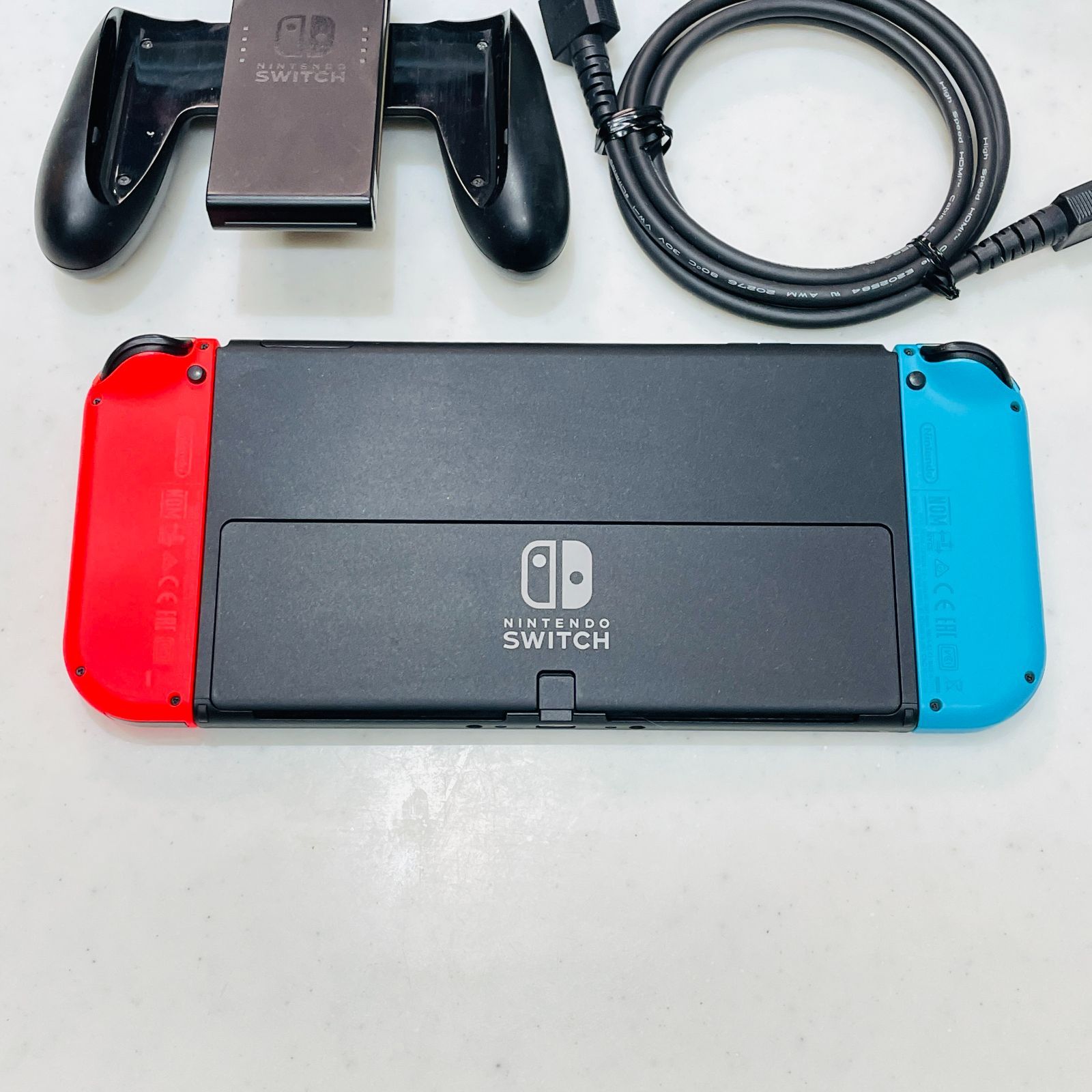 動作確認済み 2022年製 Nintendo Switch 有機ELモデル ネオンブルー