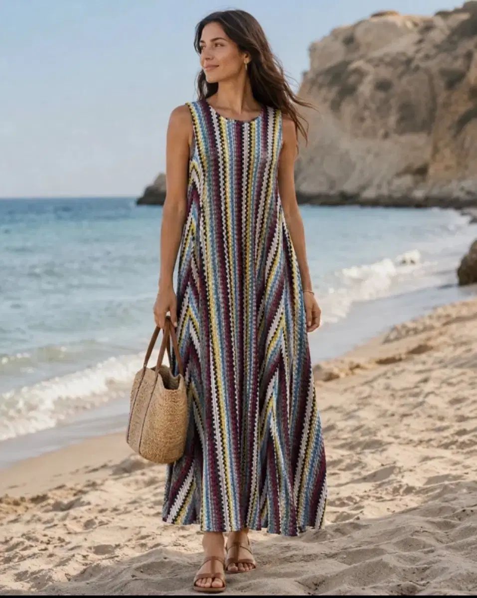 PLEATS PLEASE イッセイミヤケ パータンニット ONE PIECE 新品
