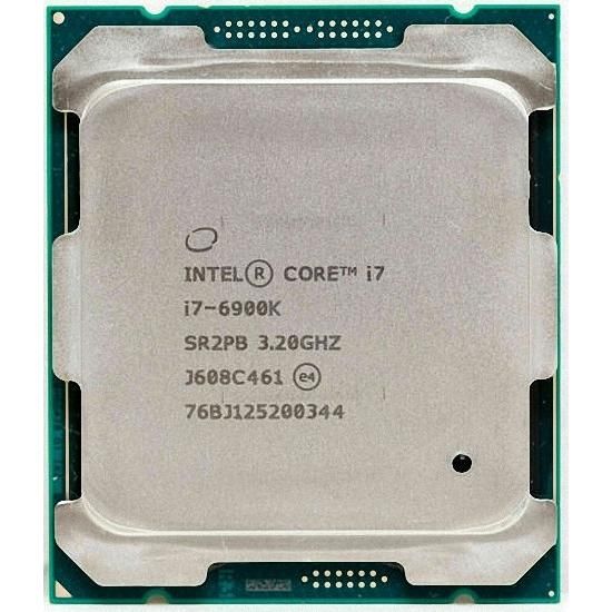 Intel Core i7-6900K SR2PB 8C 16T 3.2GHz to 3.7GHz Socket 2011-3 Broadwell-E 14NM 20MB 140W May
