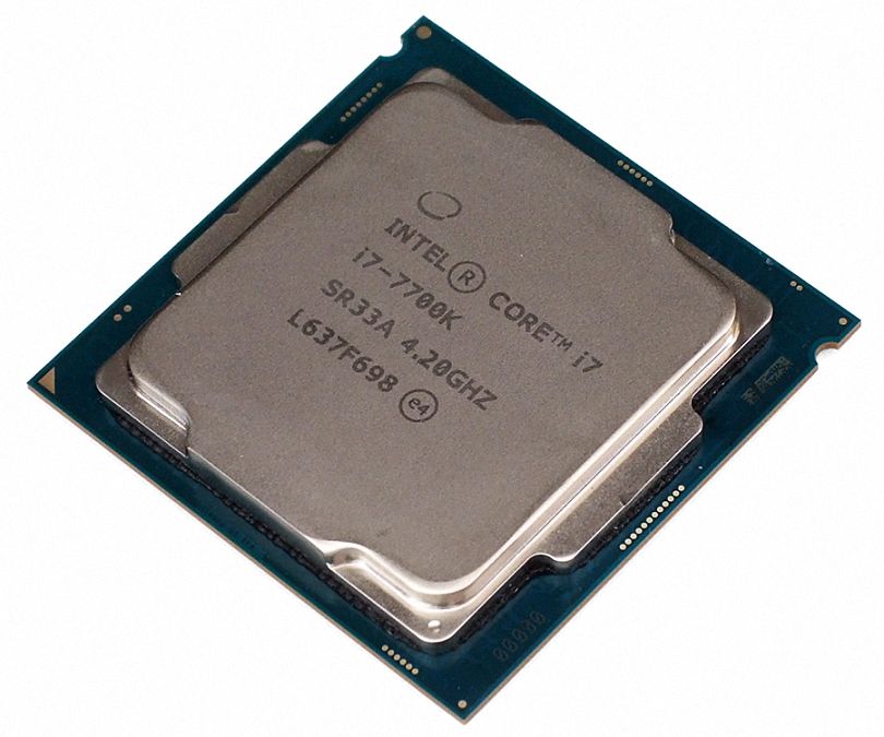 Intel Core i7-7700K 4C 8T 4.2GHz to 4.5GHz Socket 1151 Kaby Lake 14NM 8MB 91W Jan 2017