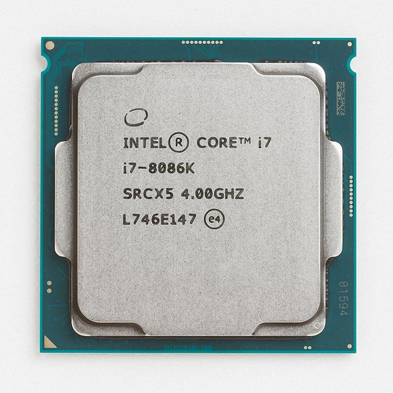 Intel Core i7-8086K SRCX5 6C 12T 4GHz to 5GHz Socket 1151 Coffee Lake 14NM 12MB 95W Jun 2018