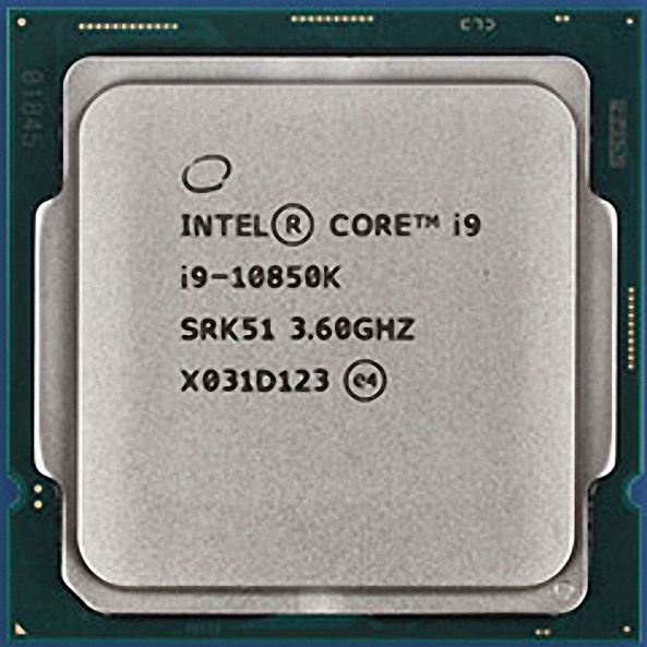 Intel Core i9-10850K SRK51 10C 20T 3.6GHz to 5.2GHz Socket 1200 Comet Lake 14NM 20MB 125W Jul
