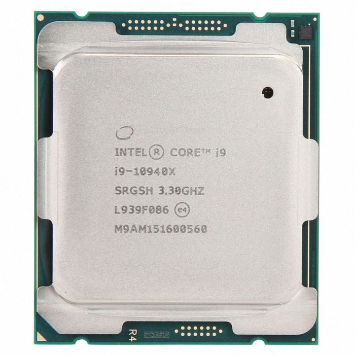 Intel Core i9-10940X SRGSH 14C 28T 3.3GHz to 4.8GHz Socket 2066 Cascade Lake-X 14NM 19.25MB 165W