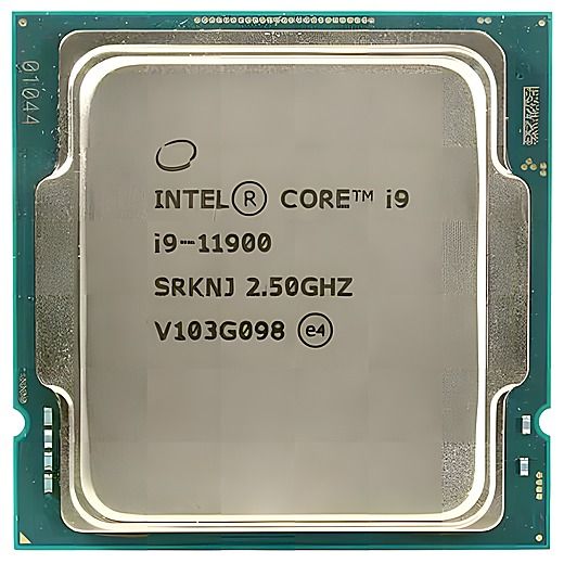 Intel Core i9-11900 SRKNQ 8C 16T 2.5GHz to 5.2GHz Socket 1200 Rocket Lake 14NM 16MB 65W Mar 2021