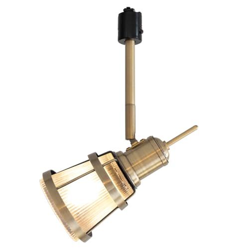 Ampoule ダクトレール用 スポットライト E17 シーリングライト 電球別売 アンティークゴールド レトロ ガラス Nqut ノクト 国内発送 451abf57
