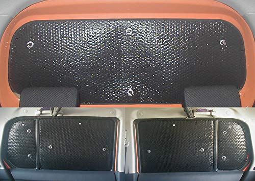 車種別サンシェード スズキ用 ハスラー MR31S MR41S 専用 リアとリアサイド計5面1セット 日よけ 車中泊 車内泊 キャンプts 647fdf12