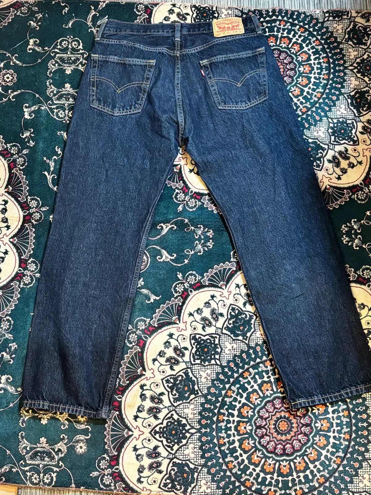 リーバイス 555 TM 96 RELAXED FIT STRAIGHT ノンウォッシュデニム