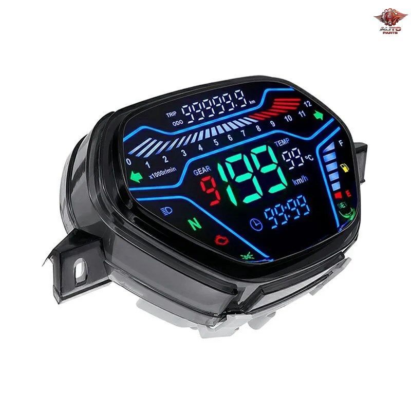 デジタルモーターサイクルスピードメーターLEDダッシュボードRPM EX5 CLASS1 CX DX HONDA WAVE100 CD100 ALPHA ORI TOKYODA