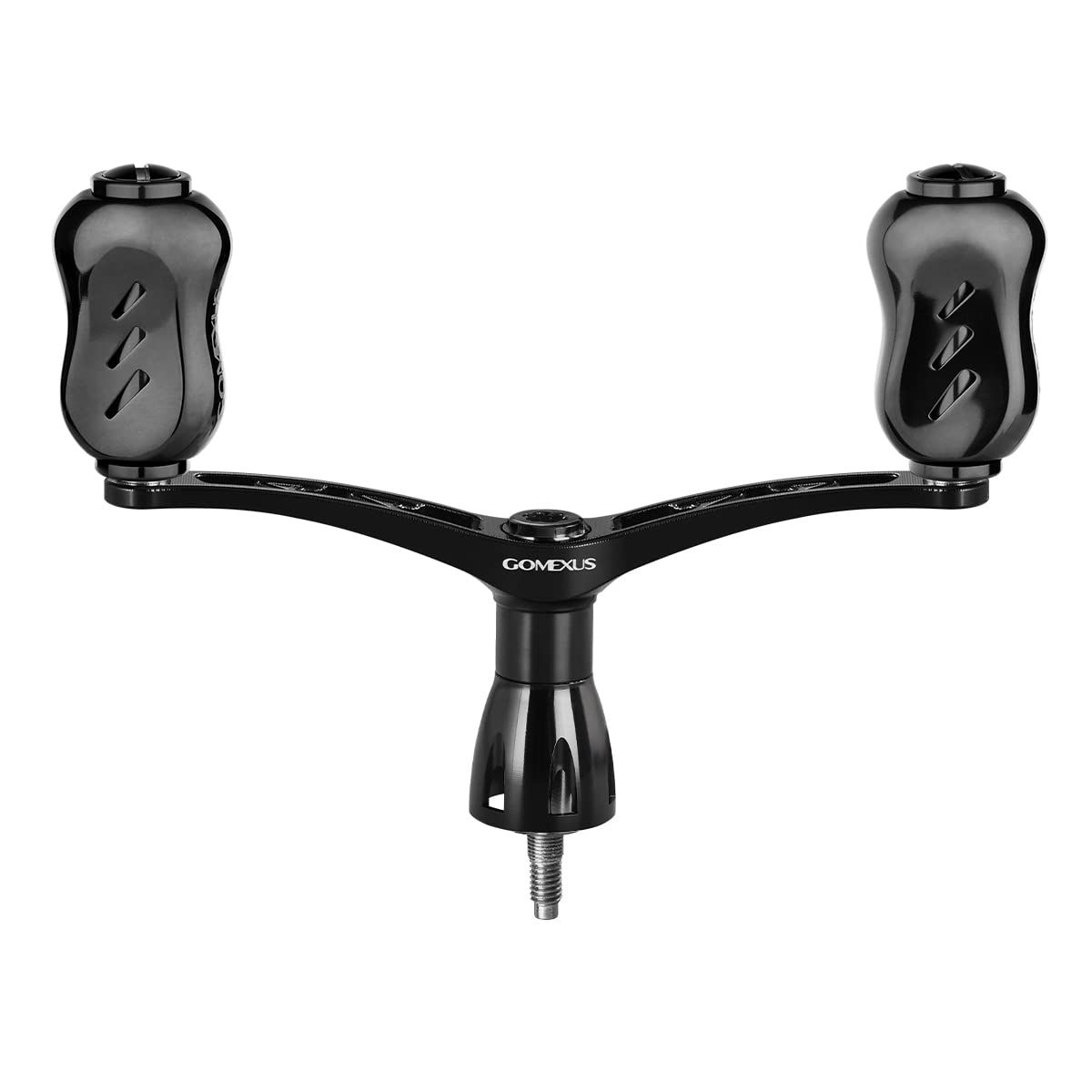 新品 ゴメクサス CY98 リールハンドル シマノ (Shimano) スピニングリール対応 リール ダブルハンドル ステラ ナスキー ツインパワー 交換 98mm チタンハンドルノブ付き イカ アジング エギング ライトゲーム 左右兼用