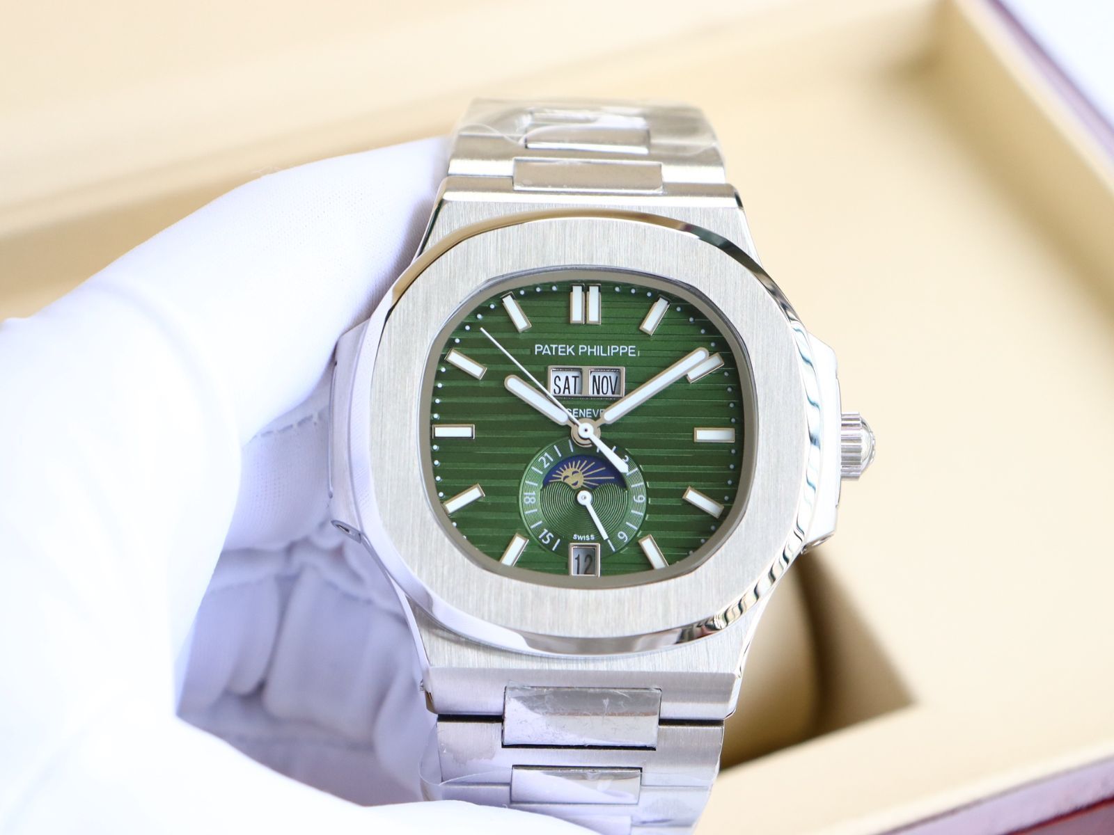 [Patek Philippe] オーデマピゲ ナチュラル マルチファンクション - 専用ケース・カード・袋付き｜本日限定特価｜新品未使用