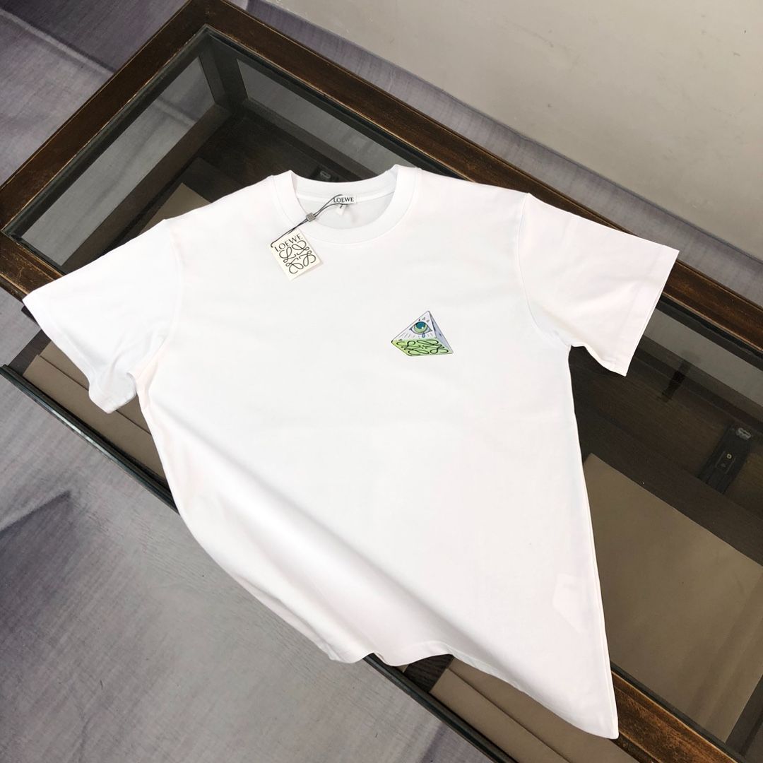 【本日限定特価】LOEWE 春夏 ロゴプリントTシャツ [本日特価|新品未使用品]-WT0輸入