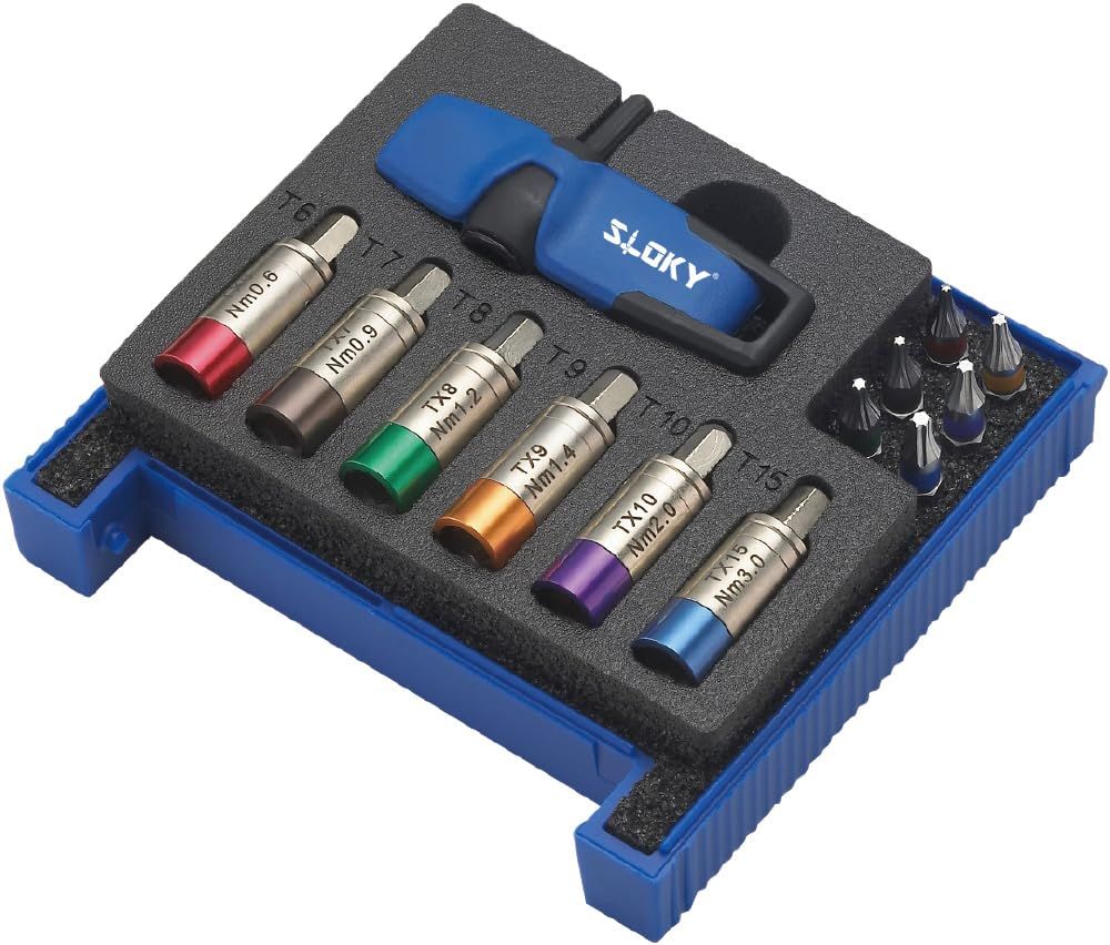 新品 SLOKY スローキー 13点組 1/4HEX トルクアダプター・トルクスプラスビットセット TOK-01-IP