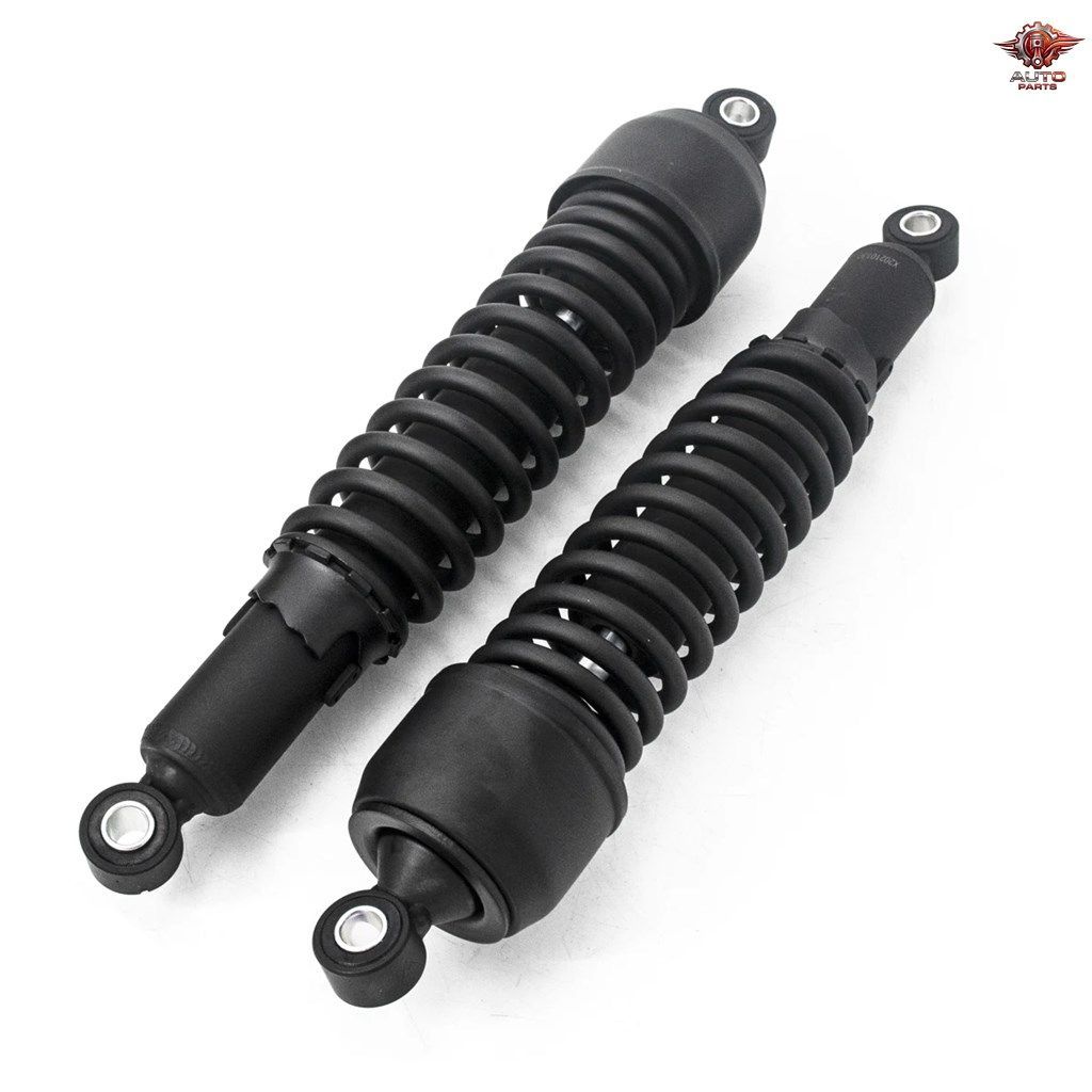 335mm 370mm 穴間長さ 7.5mm スプリング オートバイ用ショックアブソーバー 交換部品