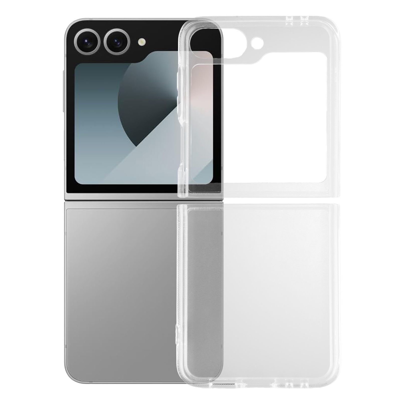 Galaxy Z Flip 6 SC-54E/SCG24 ケース クリア TPU - メルカリ