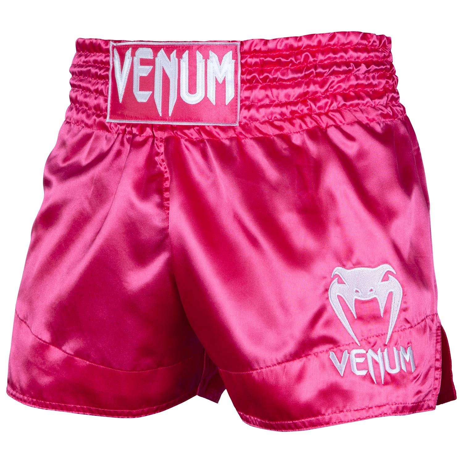 VENUM[ヴェヌム] ムエタイ ショーツ Classic クラシック (ピンク/白, L) [ピンク/ホワイト] [L]