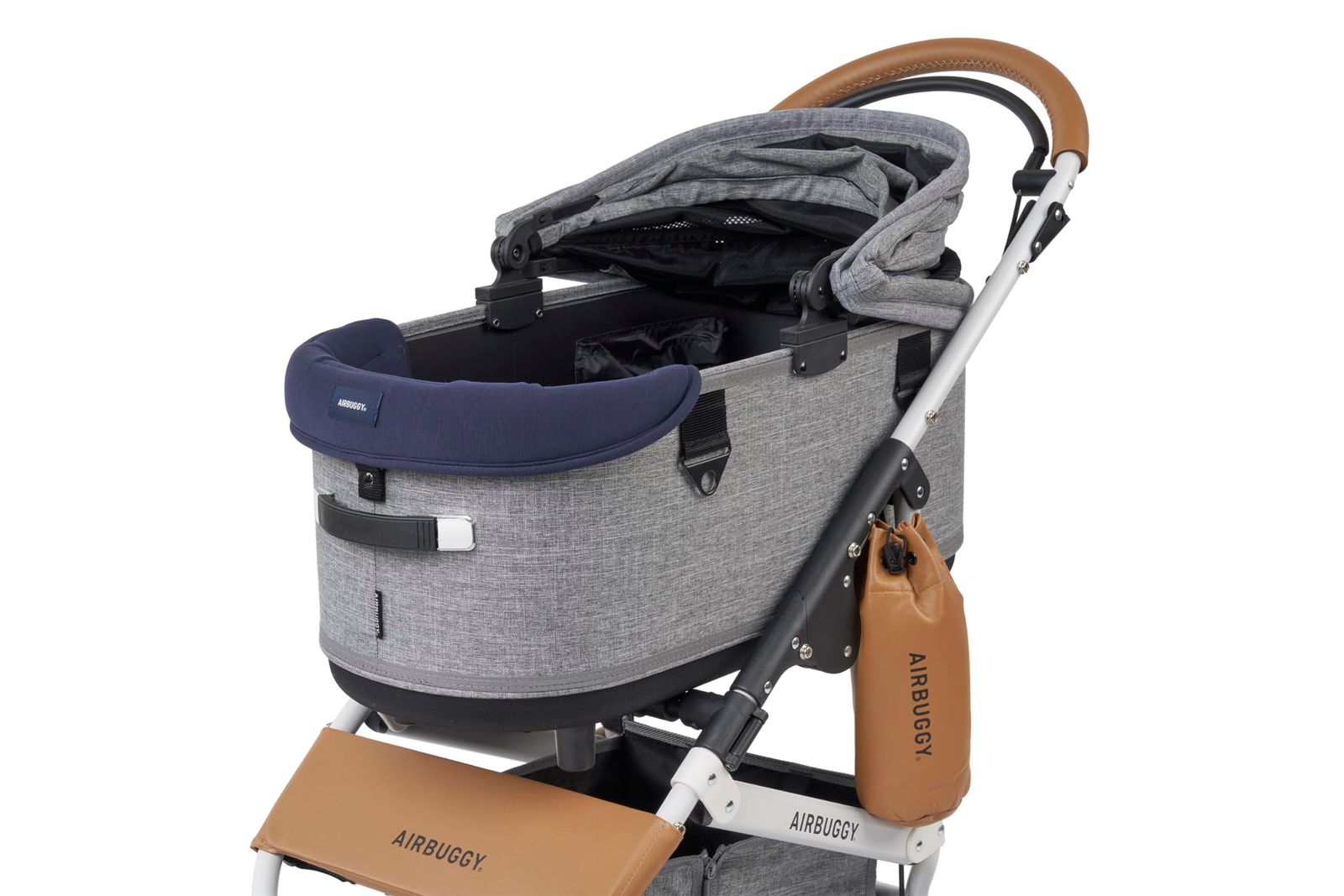 AIRBUGGY DOME3 WIZ X共通CORNER CUSHION MIDNIGHT BLUE AD2887 コーナークッション ミッドナイトブルー あご乗せクッション ふんわりやわらか ドームマットのカラーお揃いできます。 洗い替え 08b3c5d8