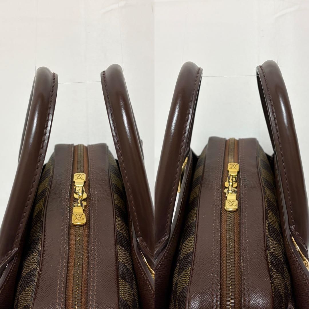 Louis Vuitton ルイヴィトン トリアナ ハンドバッグ ダミエ エベヌ 