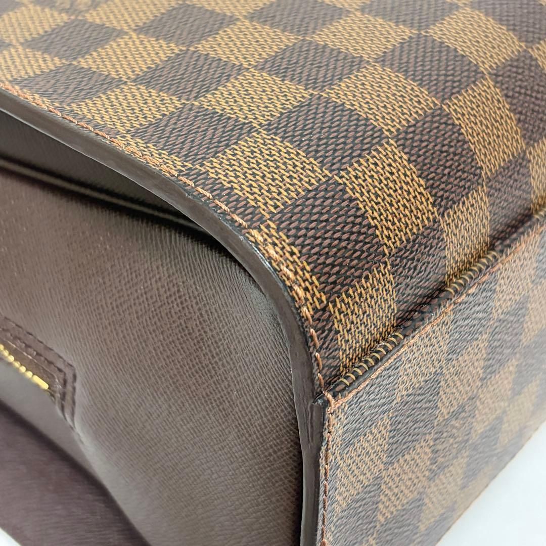Louis Vuitton ルイヴィトン トリアナ ハンドバッグ ダミエ エベヌ