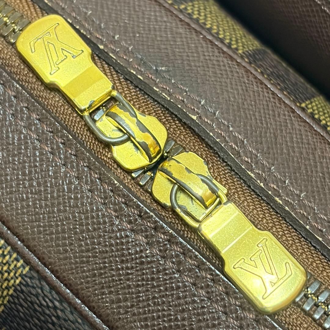 Louis Vuitton ルイヴィトン トリアナ ハンドバッグ ダミエ エベヌ 