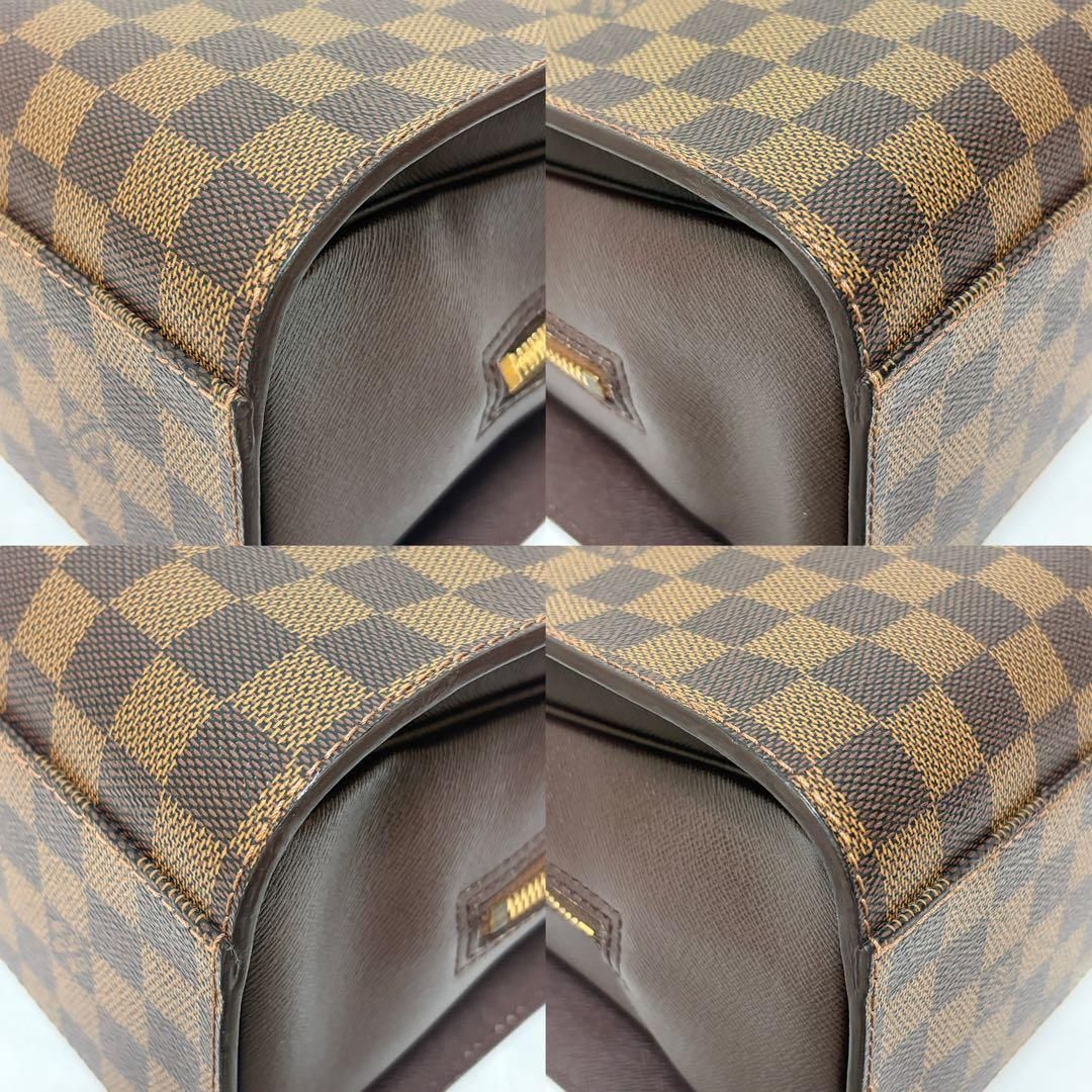 Louis Vuitton ルイヴィトン トリアナ ハンドバッグ ダミエ エベヌ 