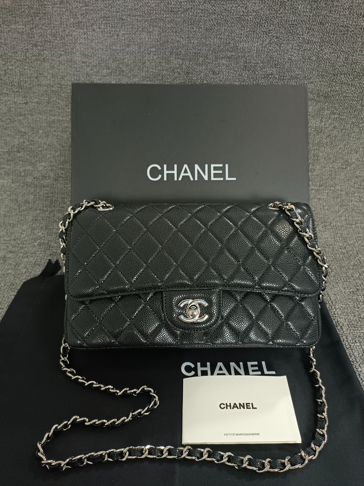 CHANEL シャネル 25 Wチェーン ショルダーバッグ