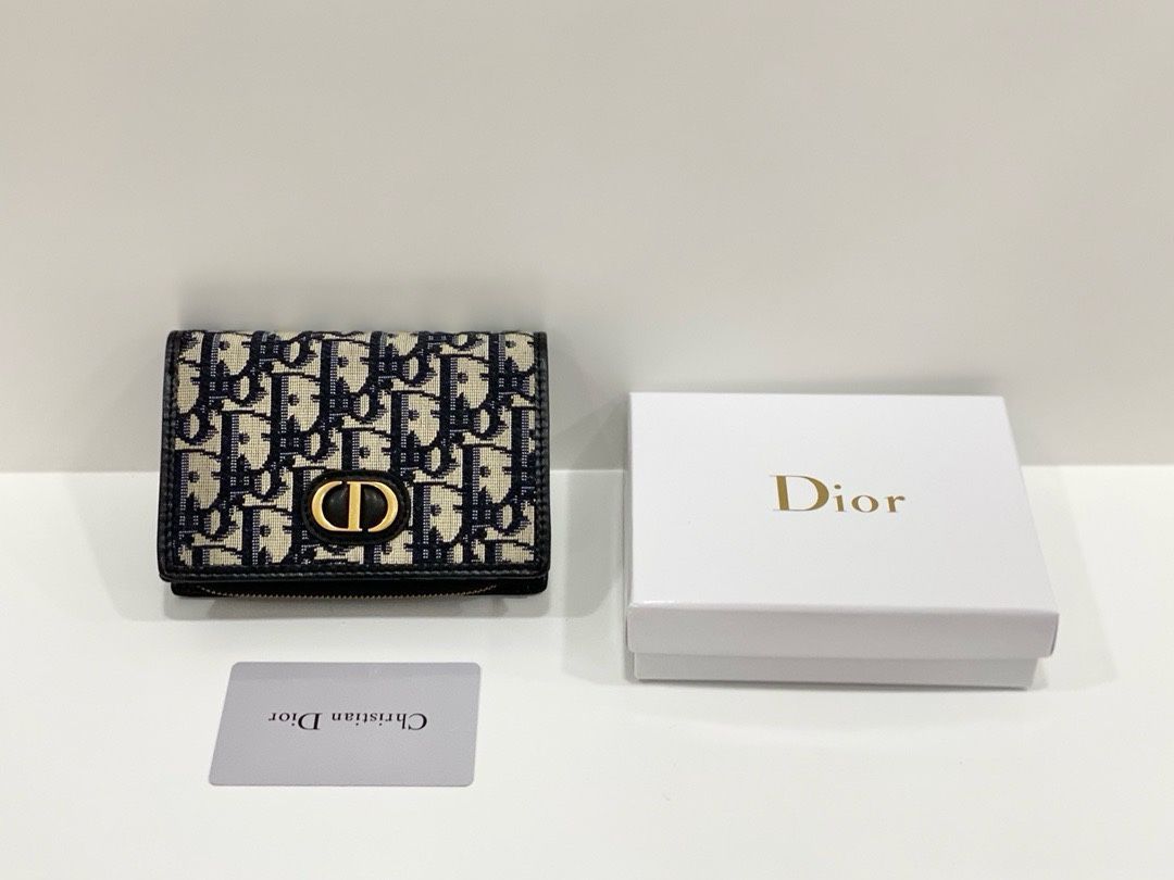 【本日限定特価】Dior マルチ機能小型財布 ブラック 輸入牛皮使用 高級仕様[本日特価|新品未使用品]