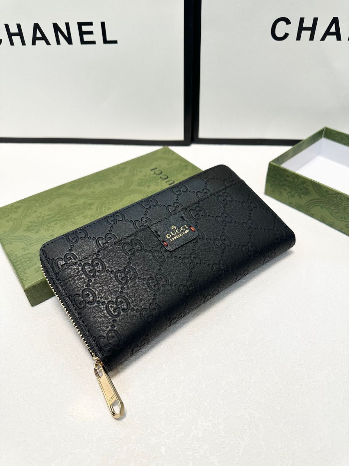 GUCCIグッチクラシック財布、銀行カードバッグ、ゼロ財布、マルチャカードビット大容量[本日特価|新品未使用品]