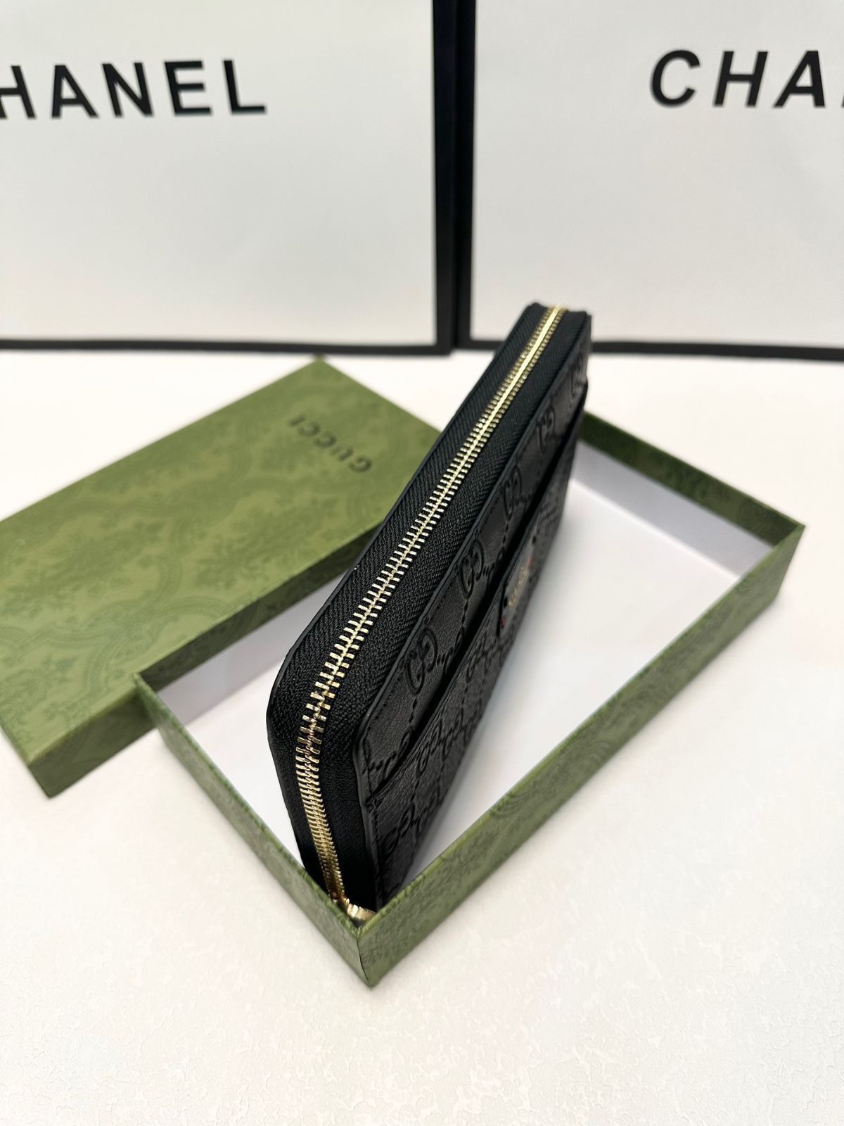 GUCCIグッチクラシック財布、銀行カードバッグ、ゼロ財布、マルチャカードビット大容量[本日特価|新品未使用品]