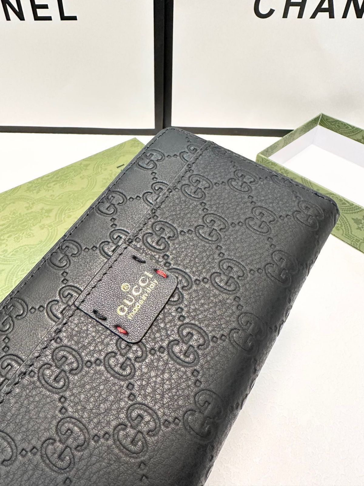GUCCIグッチクラシック財布、銀行カードバッグ、ゼロ財布、マルチャカードビット大容量[本日特価|新品未使用品]