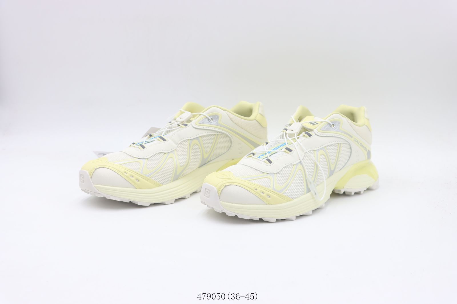 【今日特価】Salomon サロモン 479050 白（しろ）と黄（きいろ）-WTO輸入2