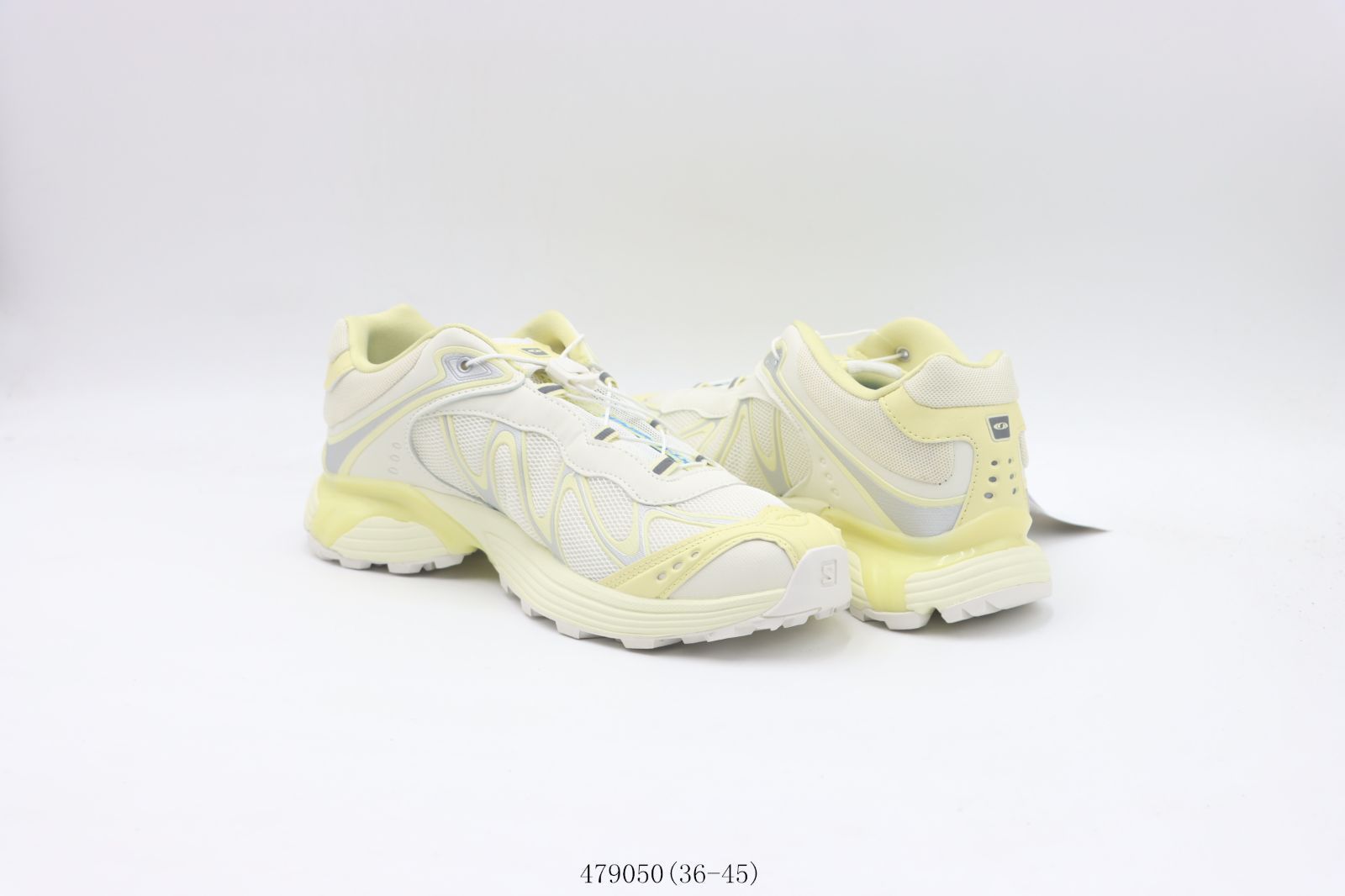 【今日特価】Salomon サロモン 479050 白（しろ）と黄（きいろ）-WTO輸入2