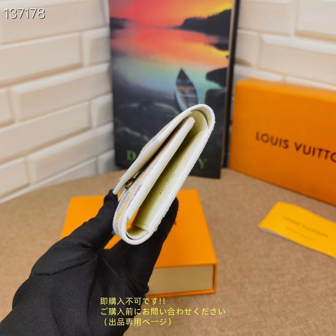 ?使用少? 極美品 LOUIS VUITTON 折り財布 ルイヴィトン 折り財布 小銭入れ