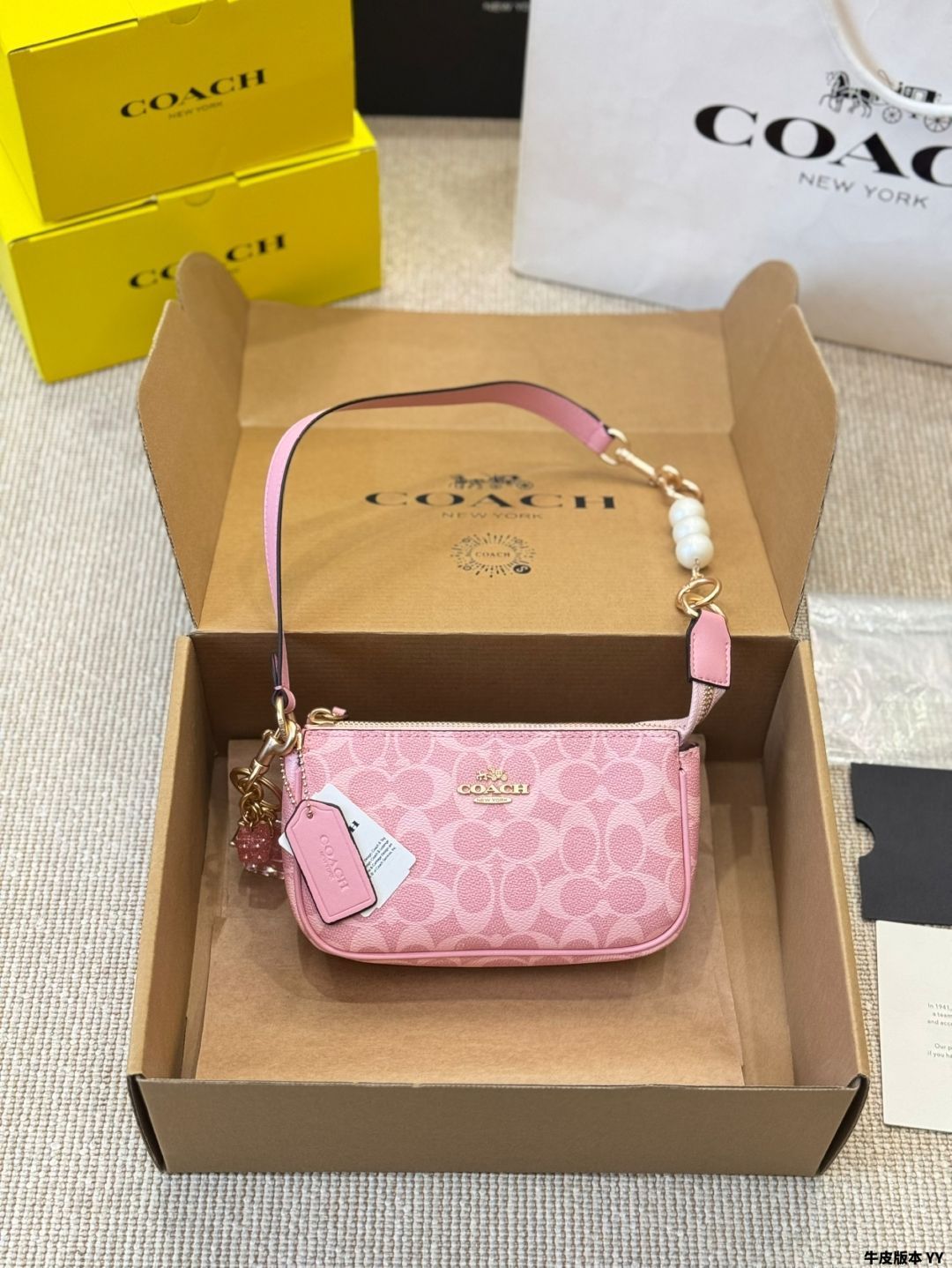 【今日特価】Coach Nolita19 マージャンバッグ（Swinger Bag）-WTO輸入1