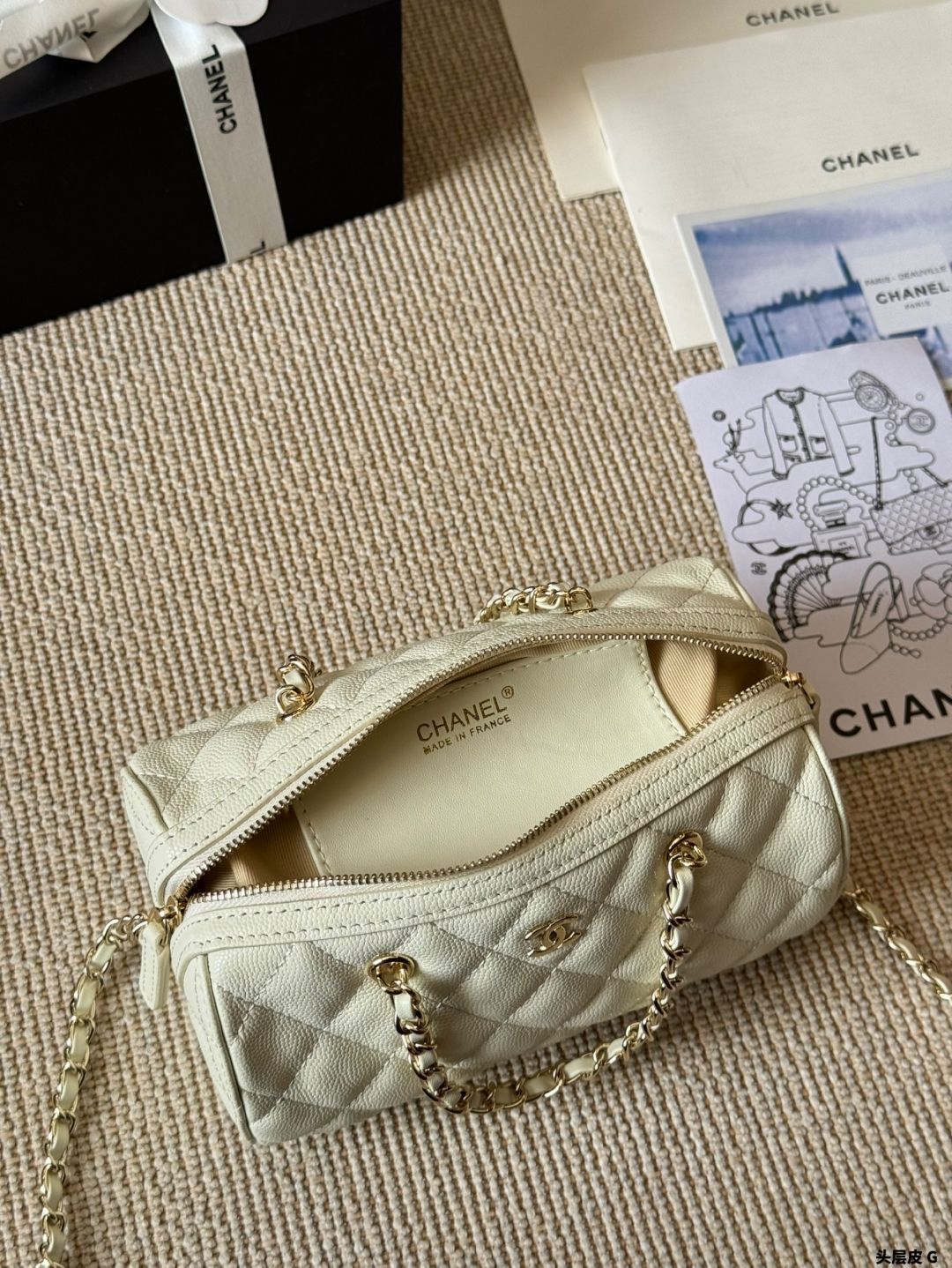 【今日特価】Chanel 25P Bowling Bag Platinum ?枝牛 / シャネル 25P ボーリングバッグ プラチナム ライチェンレザー-WTO輸入 【今日特価】Chanel 25P Bowling Bag Platinum ?枝牛 / シャネル 25P ボーリングバッグ プラチナム ライチェンレザー-WTO輸入