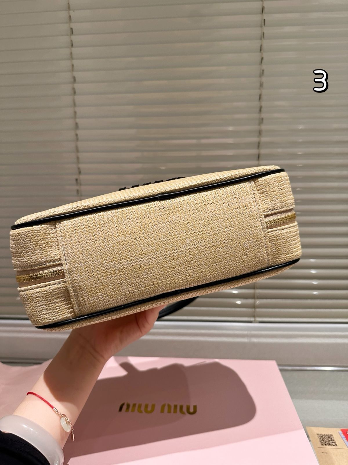 【今日特価】Miu Miu Bowling Briefcase ミュウミュウ ボーリング ブリーフケース-WTO輸入2