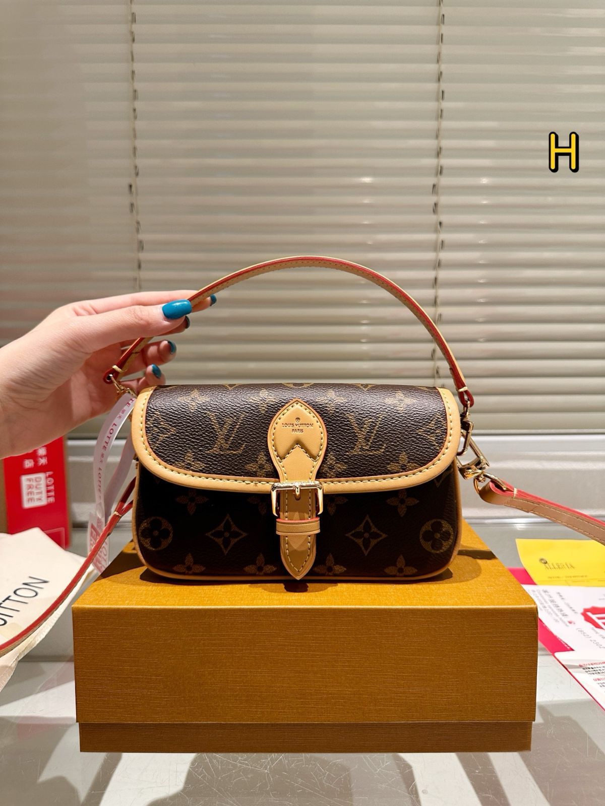 【今日特価】LV Louis Vuitton nano Diane アームバッグ キッズスズ-WTO輸入1