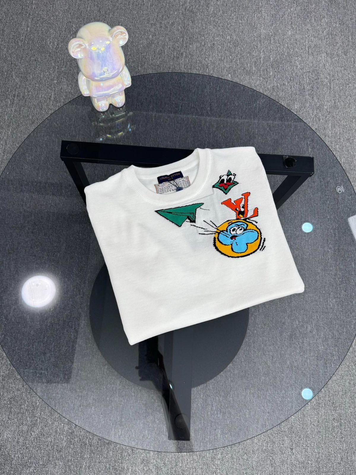 【今日特価】Louis Vuitton 小飛行機 ニット T シャツ