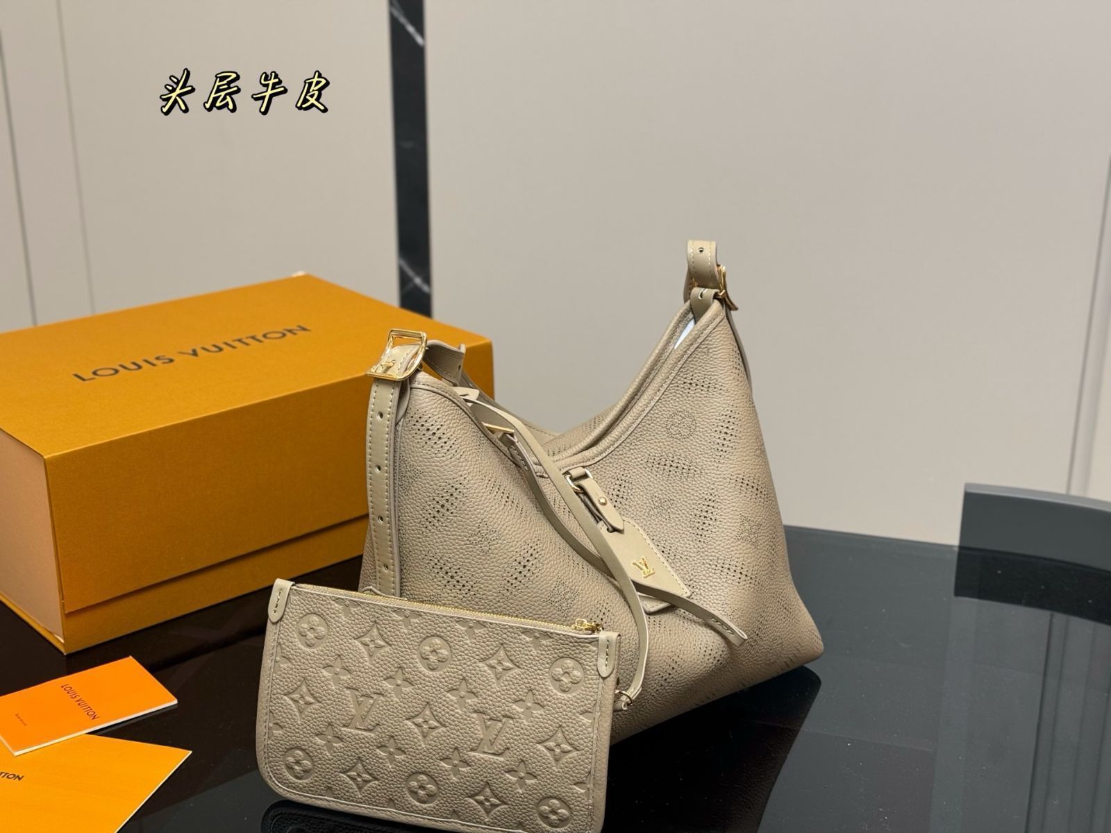 【今日特価】LV CarryAll トートバッグ（圧花ショッピングバッグ）