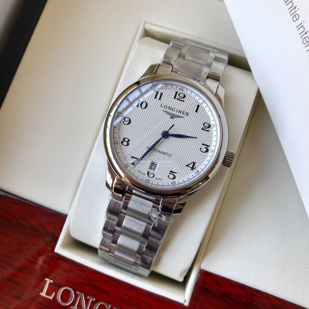 LONGINES ロンジン マスターコレクション メンズ腕時計 40mm｜自動巻き機械式×316L鋼｜本日限定特価新品未使用