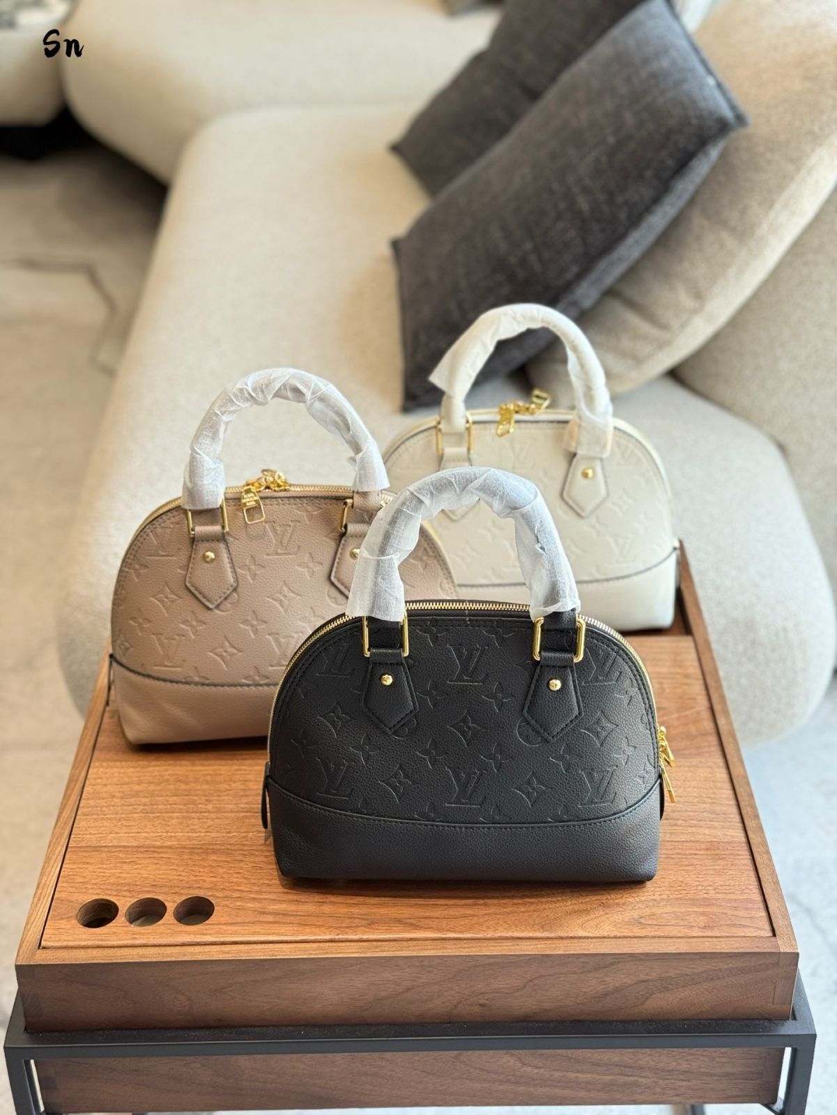 【今日特価】Louis Vuitton Almat Print Shell Bag ルイ・ヴィトン アルマ プリント シェルバッグ