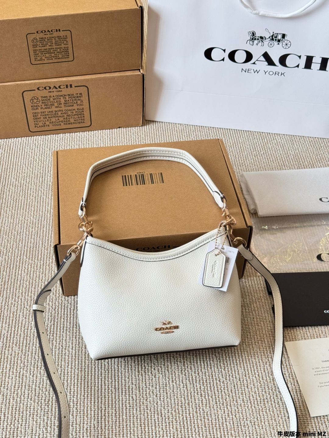 【今日特価】COACH New Laurel 19 Mini Rogue Bag（クーチ ニュー ローレル 19 ミニ ローグ バッグ）