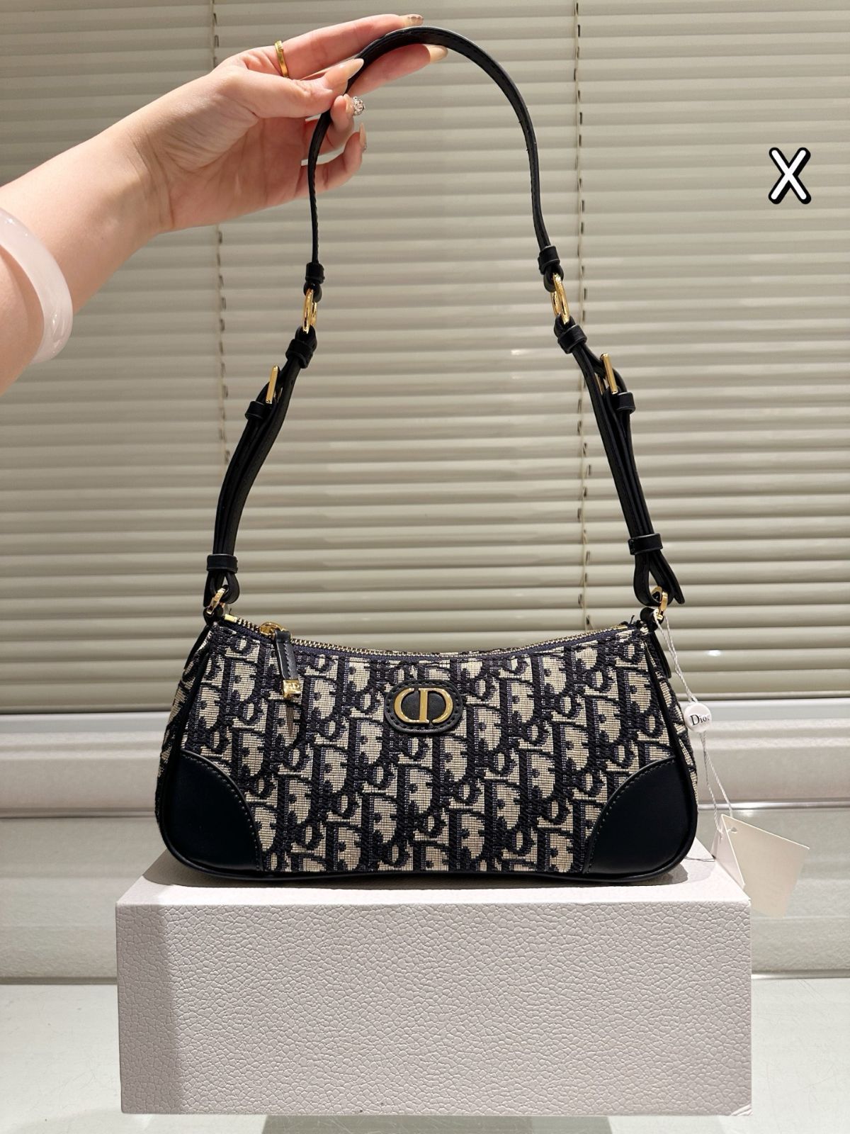 【今日特価】DIOR Baguette Hobo Underarm Bag ディオール バゲット ホボ アンダーアームバッグ