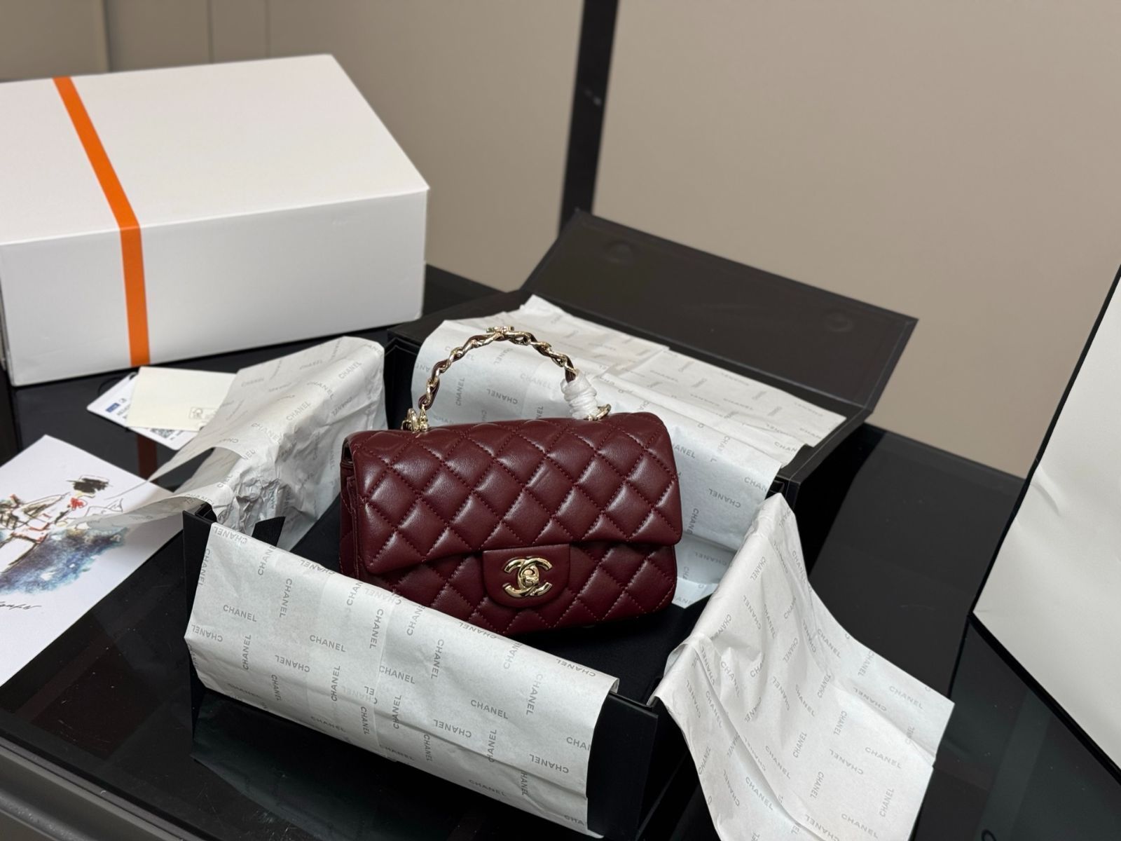 【今日特価】Chanel Mini CF Handle シャネル ミニ CF ハンドル バッグ