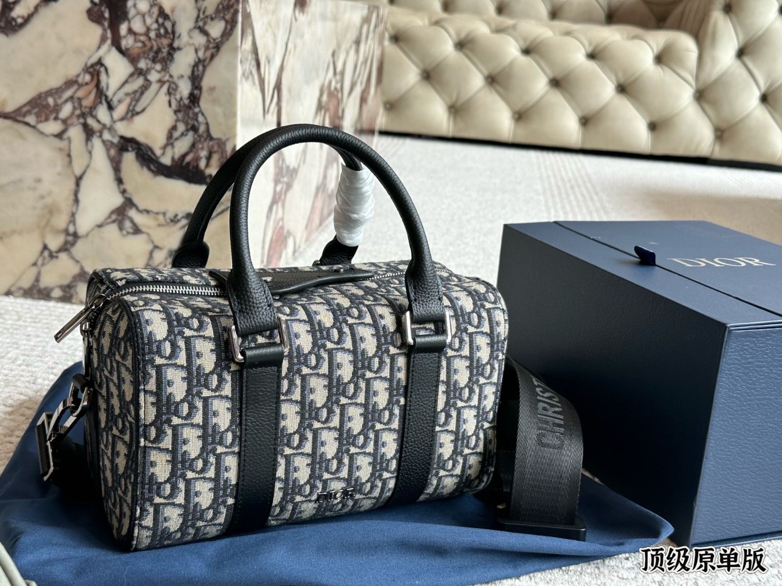 【今日特価】Dior ディオール メンズ バッグ クラシック & モダン レザー（26×16cm）