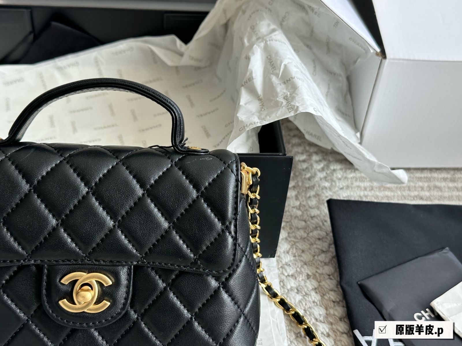 【今日特価】Chanel WOC ハンドバッグ（羊皮製）