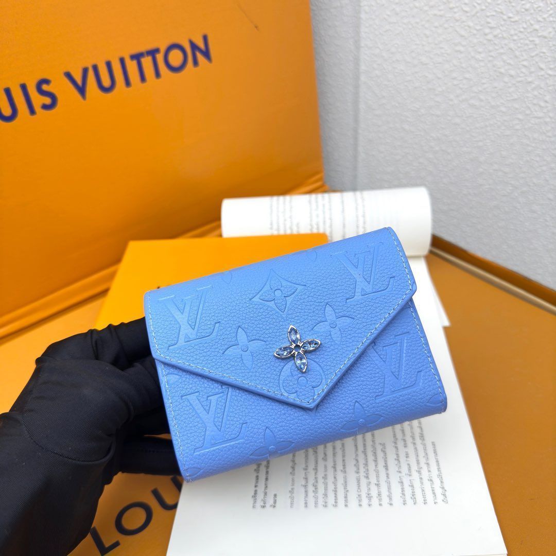 【本日限定特価】LV ルイヴィトン ポルトフィーユ リサ モノグラムエンプレイントレザー コンパクトウォレット [本日特価|新品未使用品]