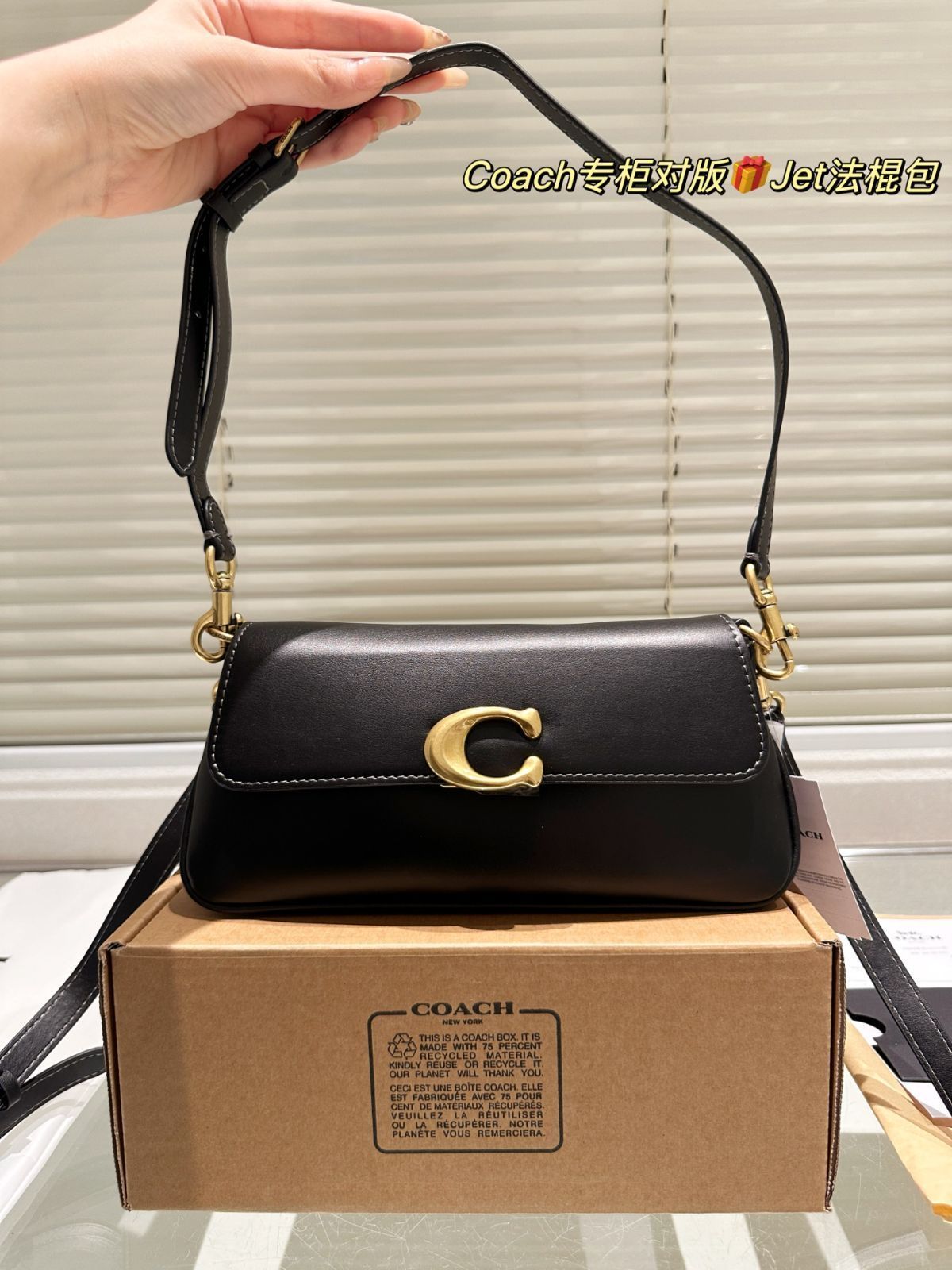 【今日特価】Coach New Jet Baguette Bag コーチ ニュー ジェット バゲット バッグ