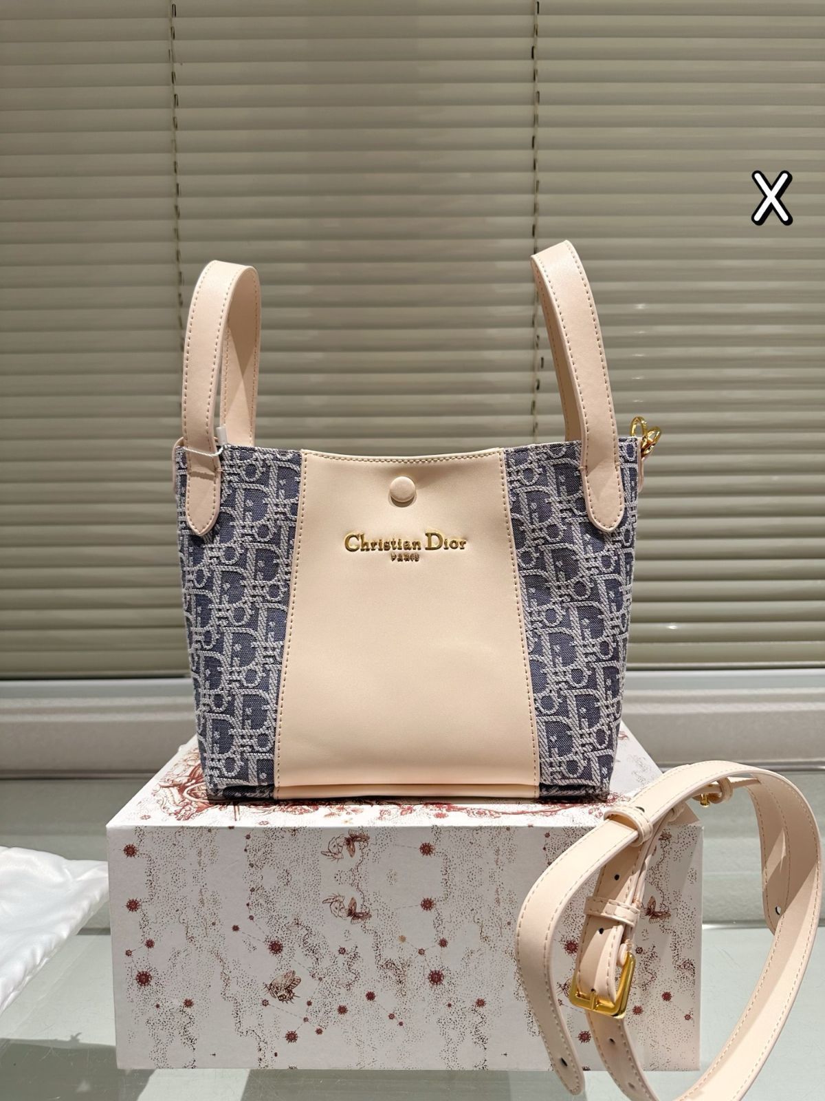 【今日特価】Christian Dior Signaturea Bucket Bag クリスチャン ディオール シグネチュラ バケット バッグ