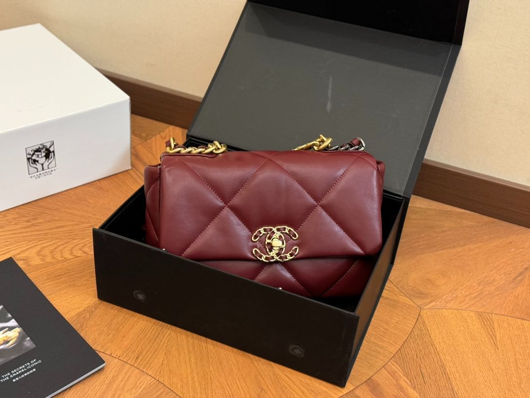 シャネル19 bag/ハンドバッグ、バックパック、小銭入れ、手首バッグ、ショルダーバッグ