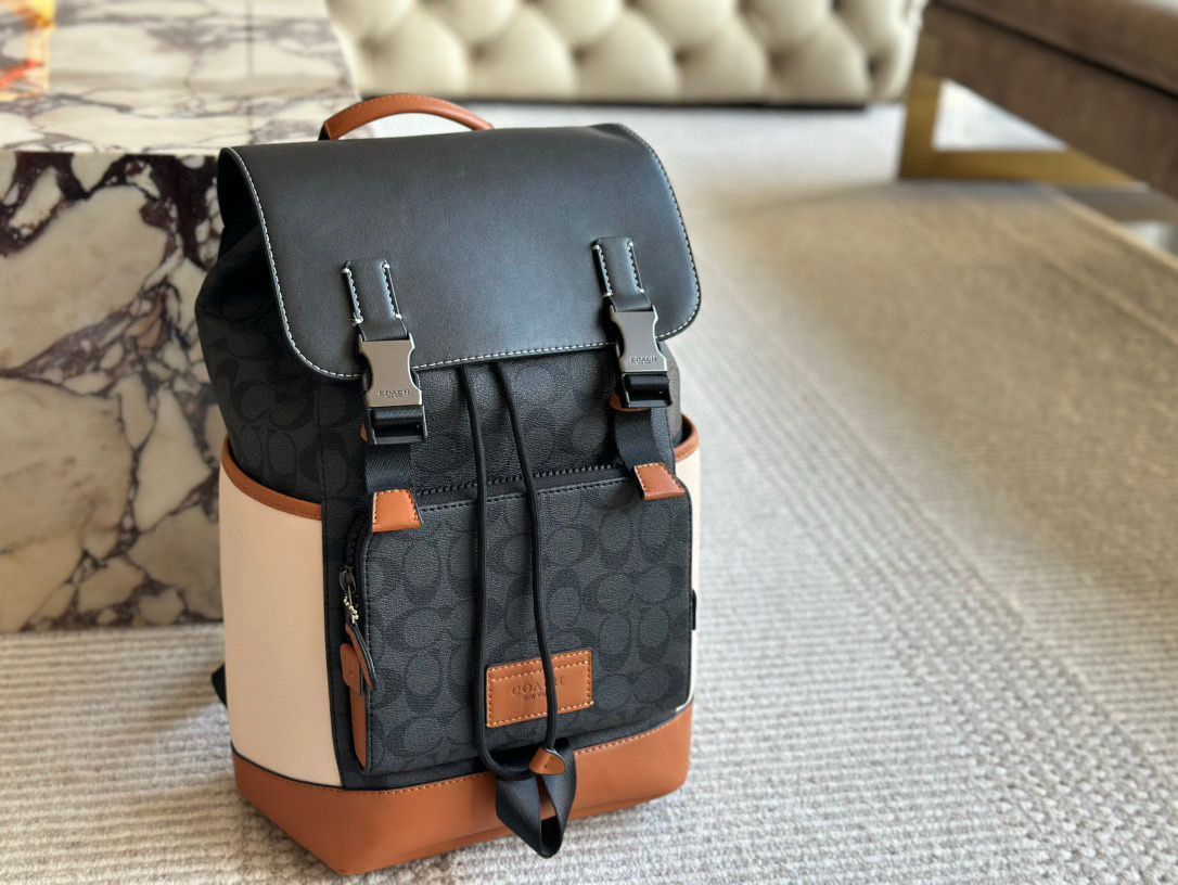 【今日特価】Coach Track 2021 New Design ダブルショルダーバッグ